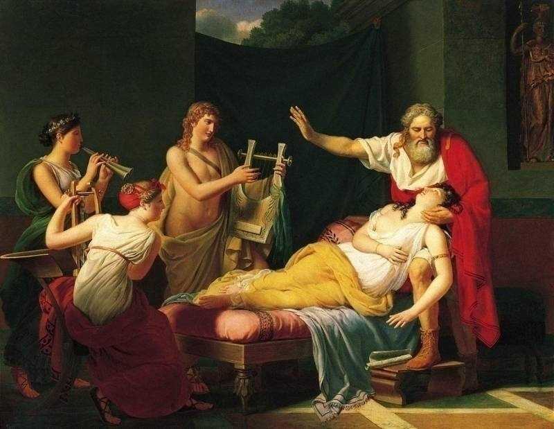 Жак-луи давид (jacques-louis david) знаменитый французский художник.