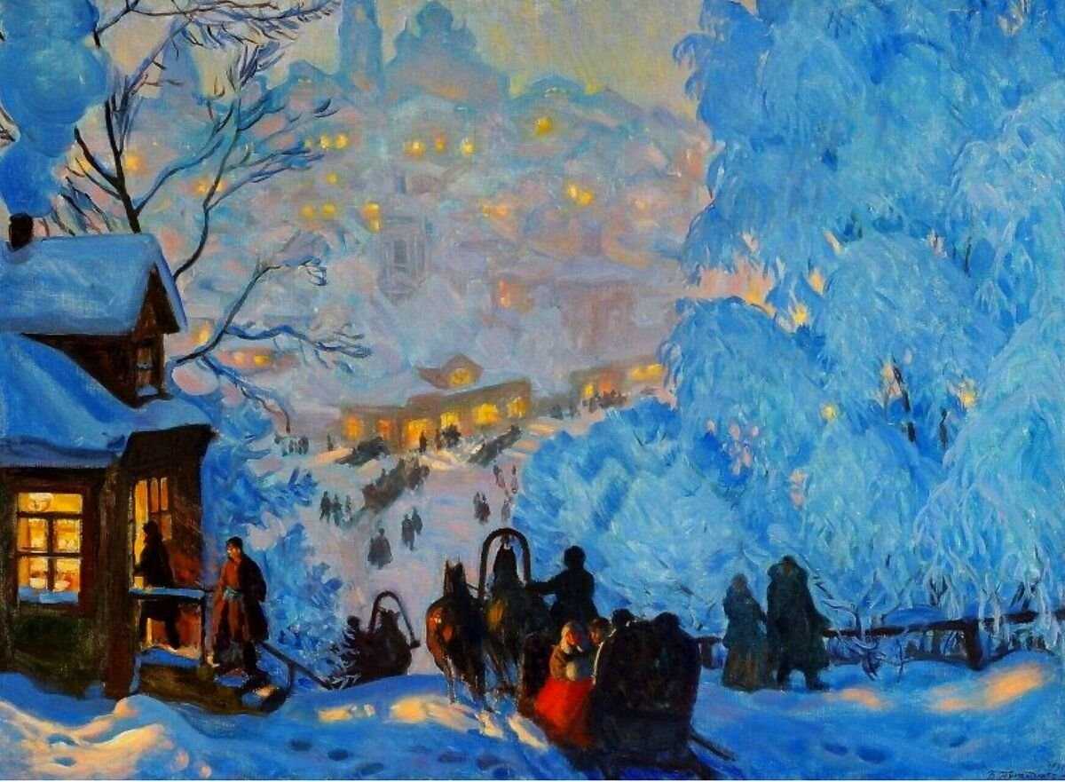 Художник борис кустодиев (1878 – 1927). его картины — это русская ярмарка