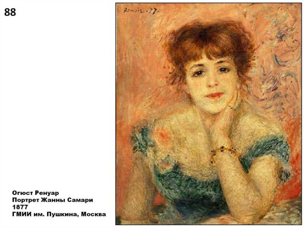 Ренуаровская актриса
