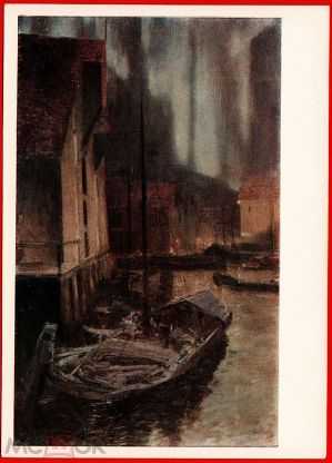 Геммерфест Северное сияние - Константин Алексеевич Коровин 1894-1895 Холст, масло 175,6 x 106,7 см Геммерфест Северное сияние - Константин Алексеевич Коровин 1894-1895 Холст, масло 175,6 x