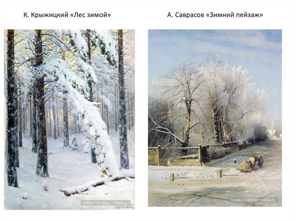 Сочинение по картине а саврасов зима 3 класс