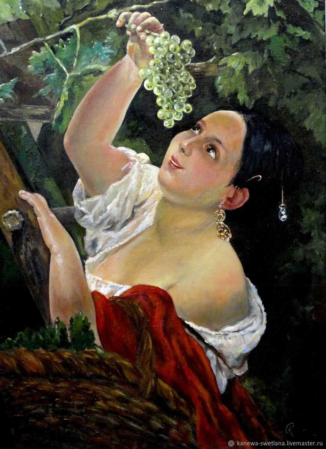 Жанровая живопись брюллова, италия 1823-1835