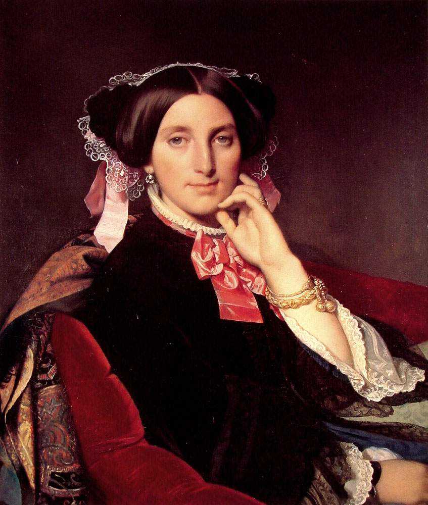 Портрет мадам муассье - portrait of madame moitessier - wikipedia