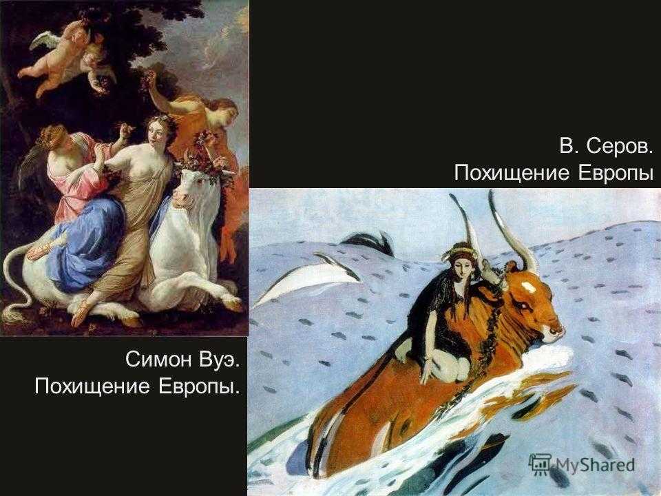 Самые знаменитые картины валентина александровича серова с названиями