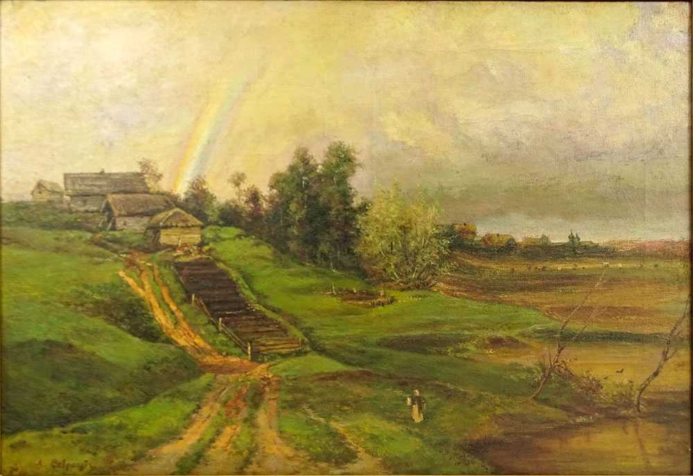 Саврасов а.к. радуга. 1875