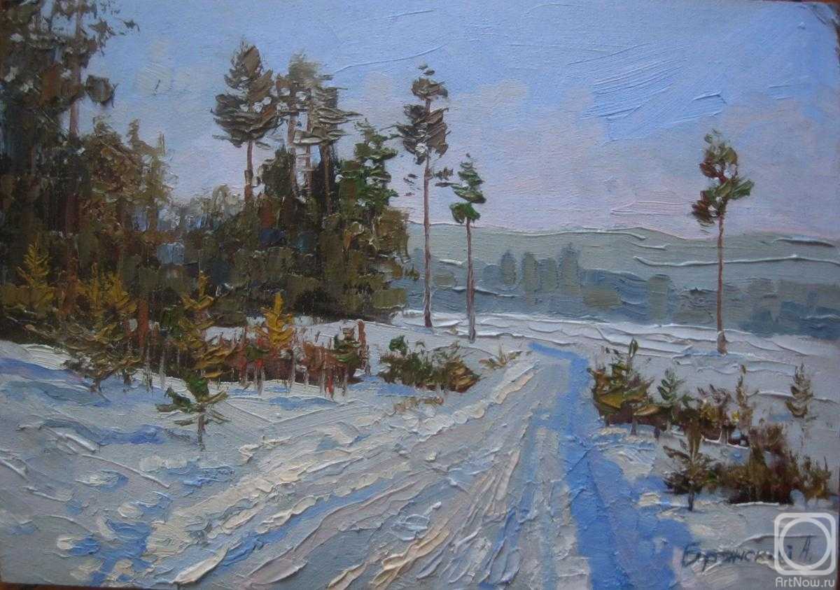 Сочинение по картине зимняя дорога