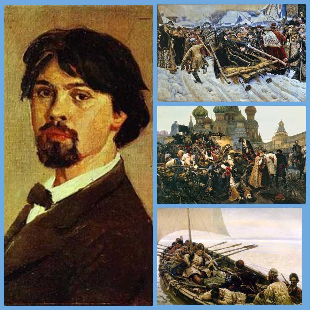 Репин приезд царей петра и иоанна
