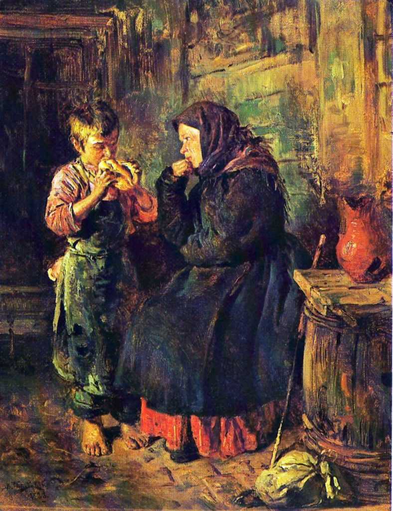 Сочинение: описание картины в. маковского “свидание”