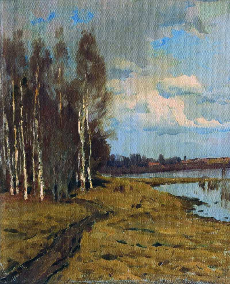 Вечер. золотой плёс