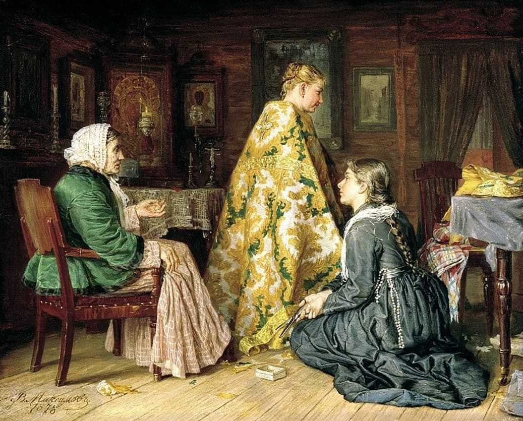 Картина «все в прошлом», художник в. м. максимов — описание