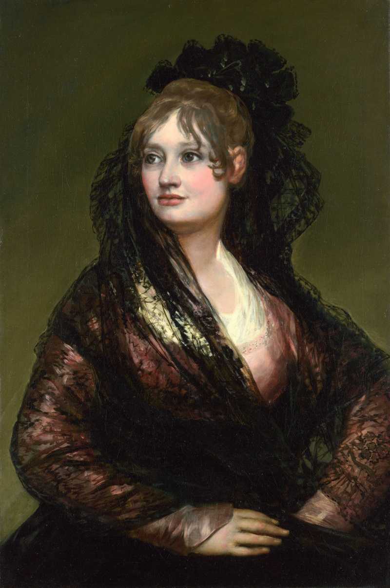 Портрет донны Исабель де Порсель - Франсиско де Гойя До 1805 Холст, масло 82х54,6