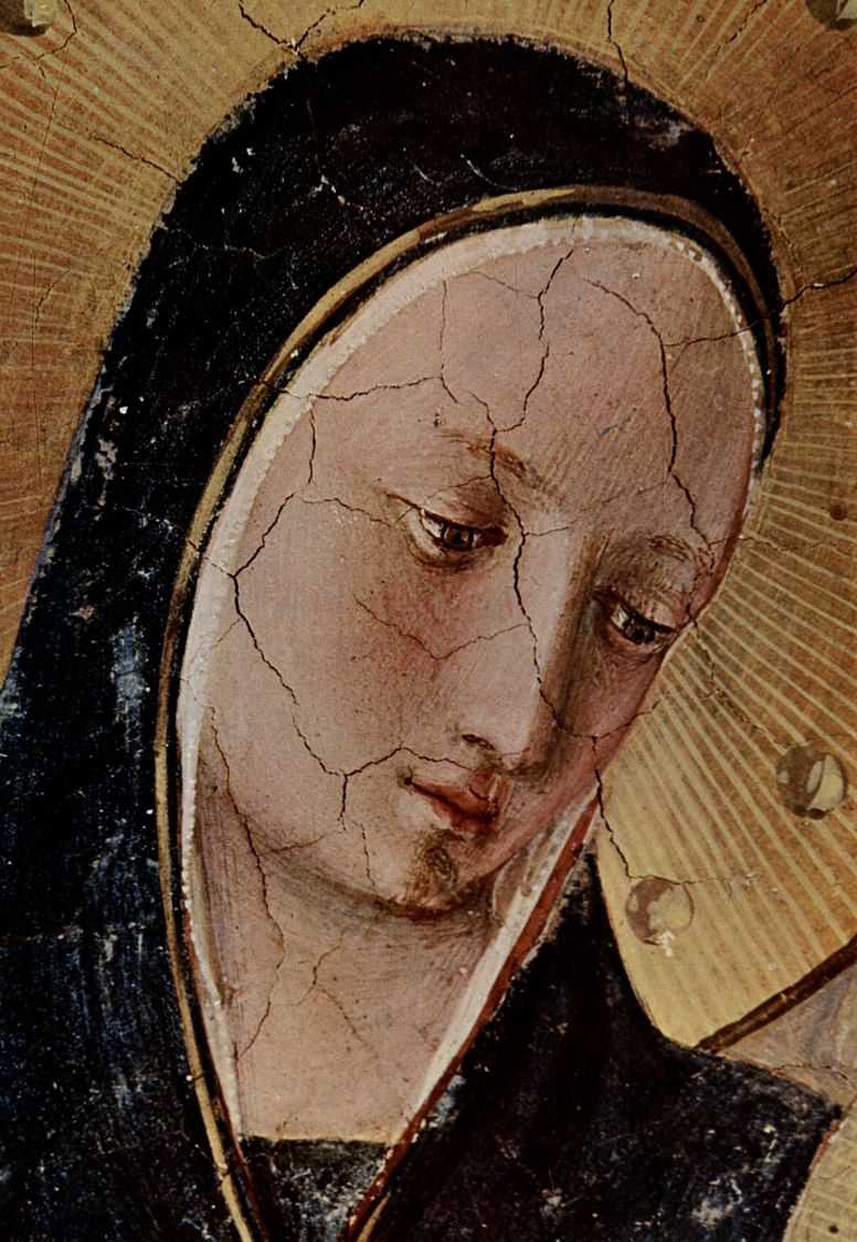 Коронование Марии - Фра Беато Анджелико 1434-1435 Дерево, темпера 112х114