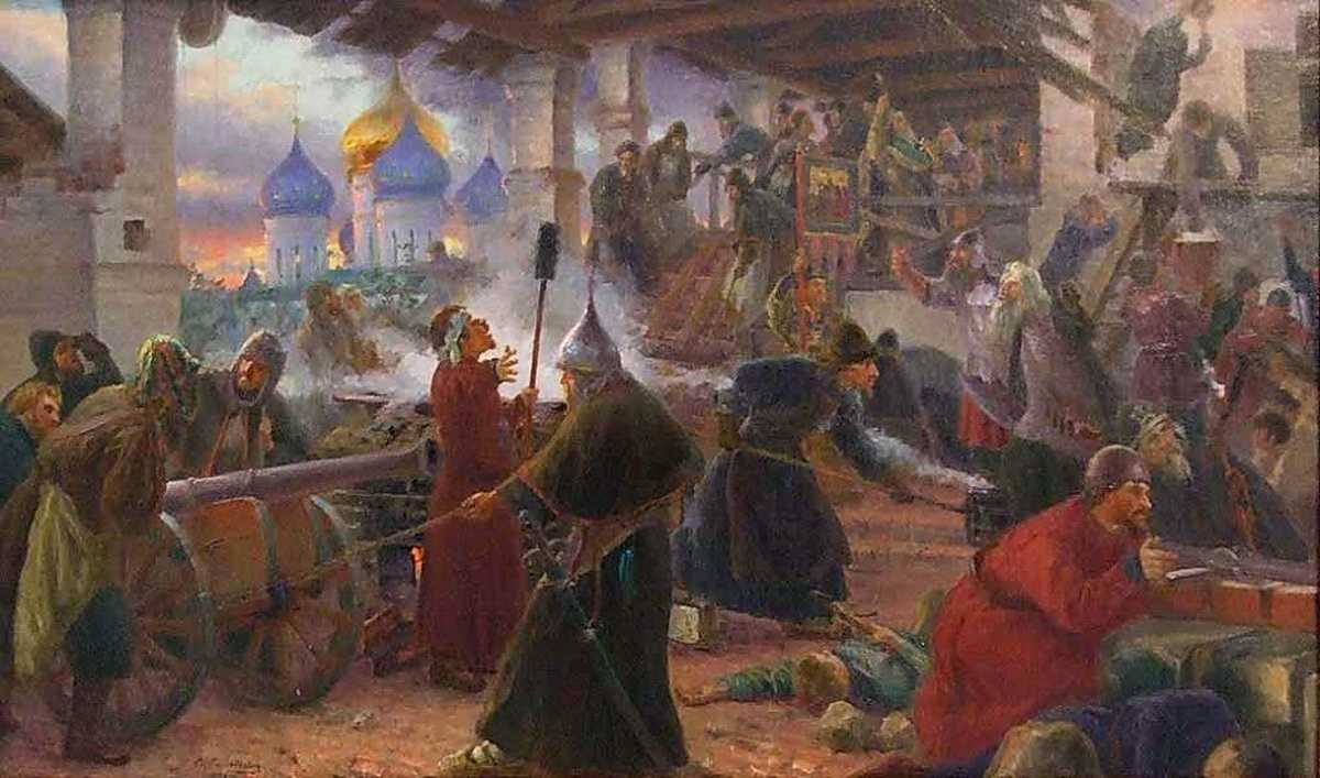 Осада троце-сергиева монастыря