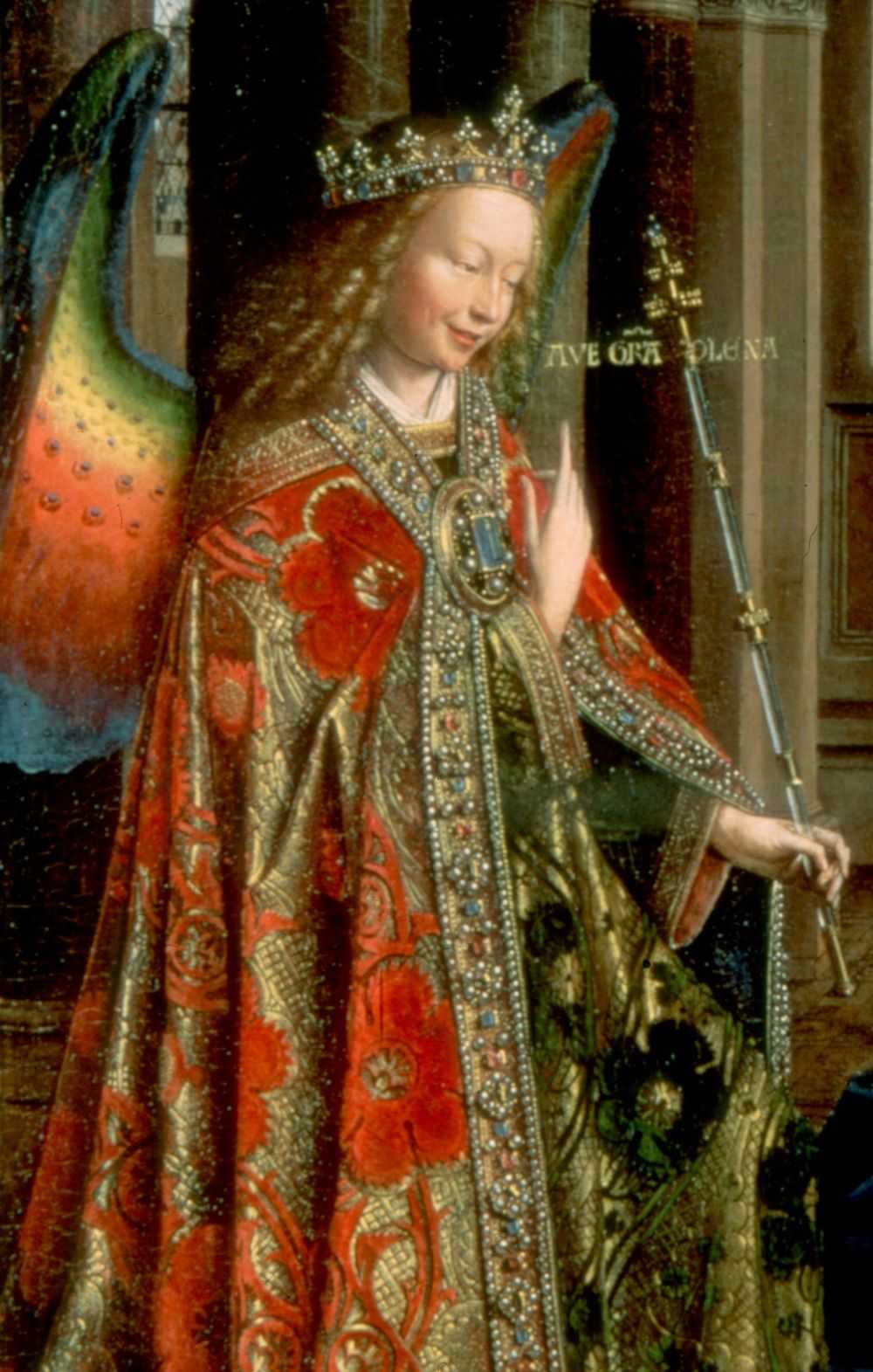 Благовещение (ван эйк, вашингтон) - annunciation (van eyck, washington)