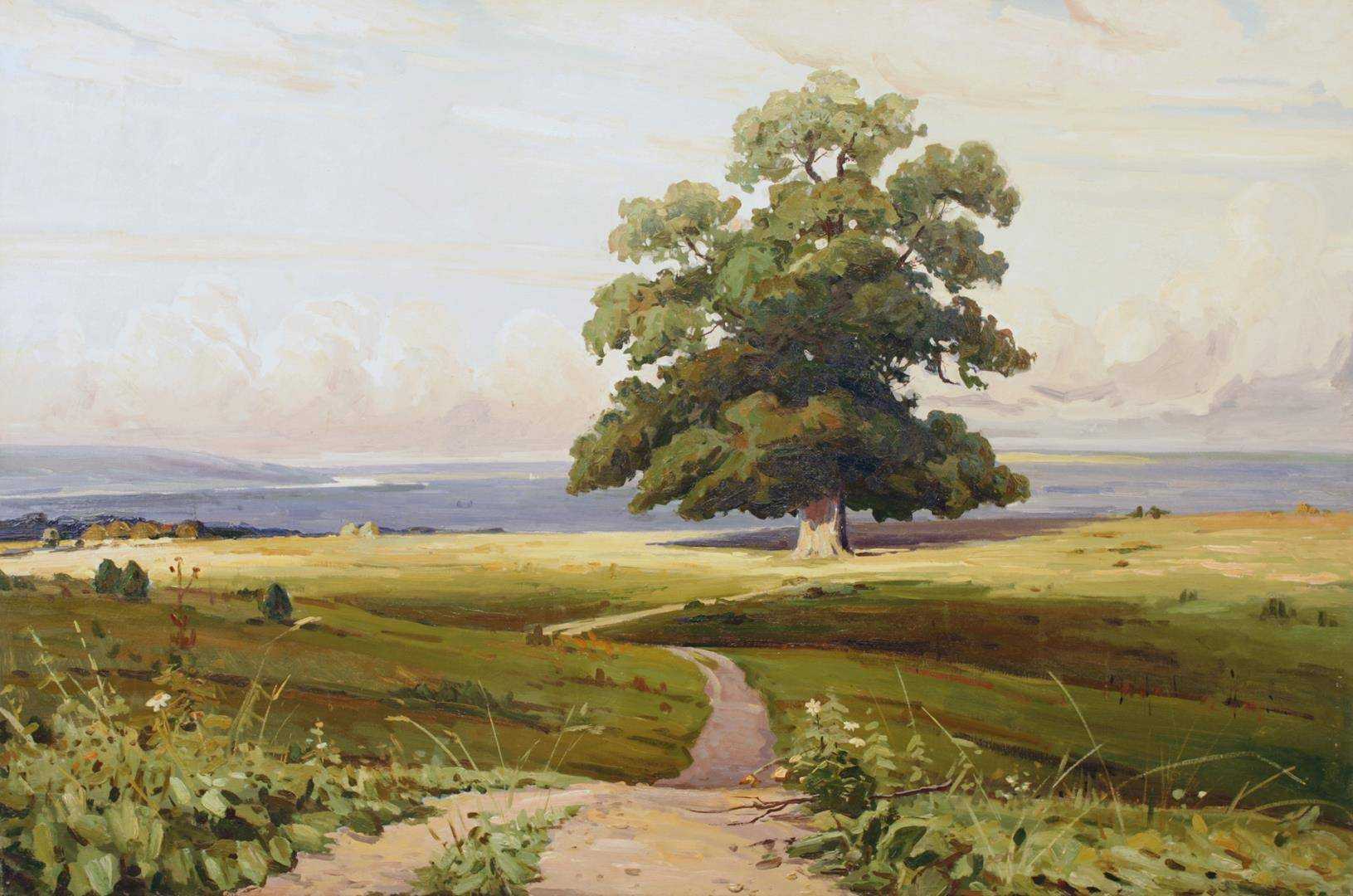 «среди долины ровныя» шишкин иван. год 1883. описание картины