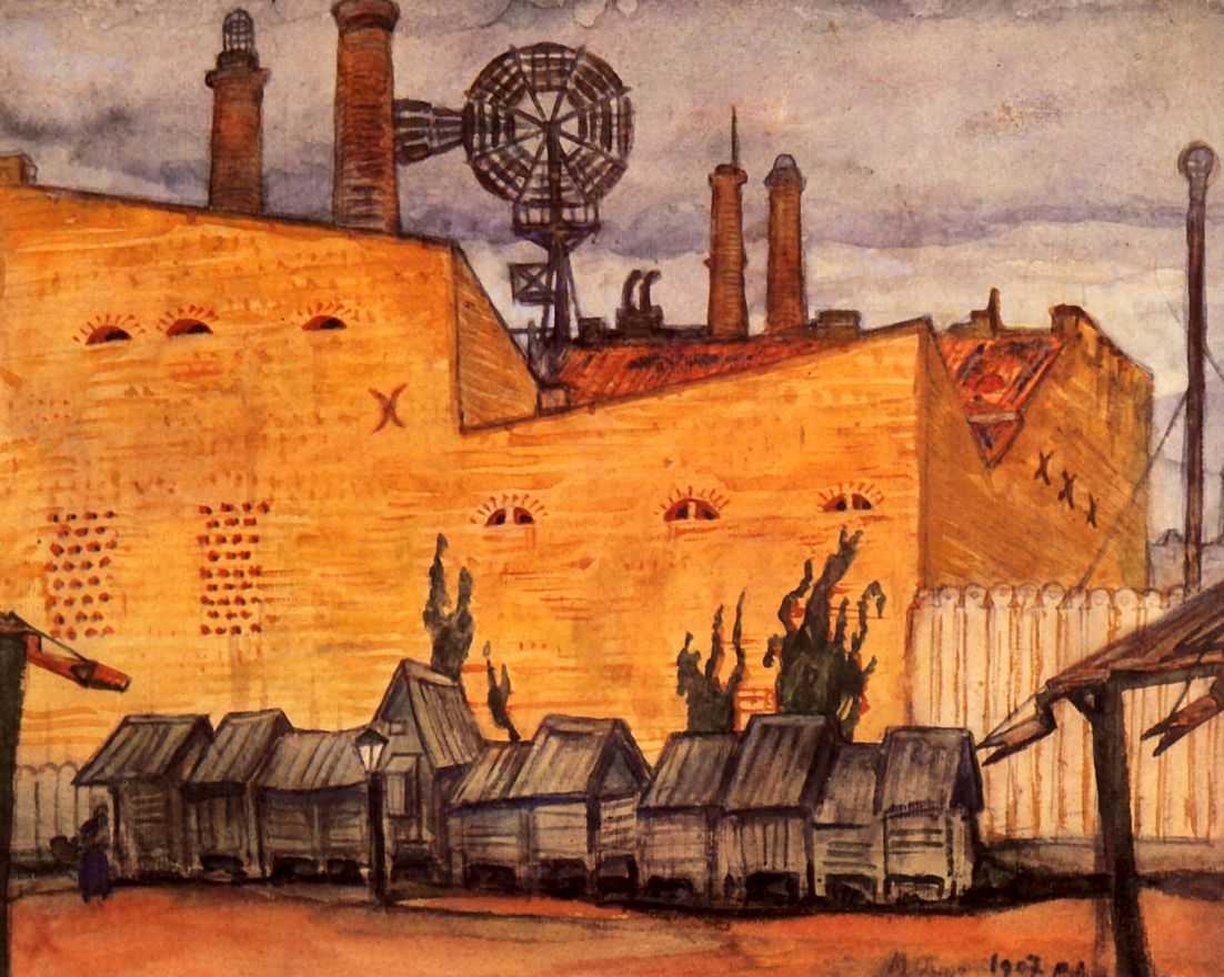 Добужинский мстислав валерианович – галерея произведений (119 изображений). добужинский картины