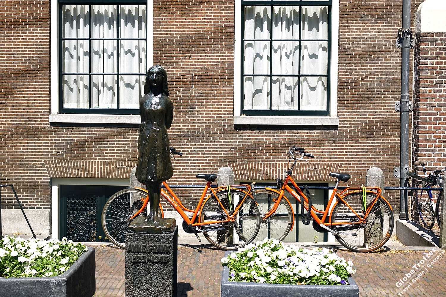 Дом анны франк в городе амстердам