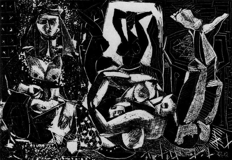 История одного шедевра: «алжирские женщины» пикассо. алжирские женщины картина пикассо