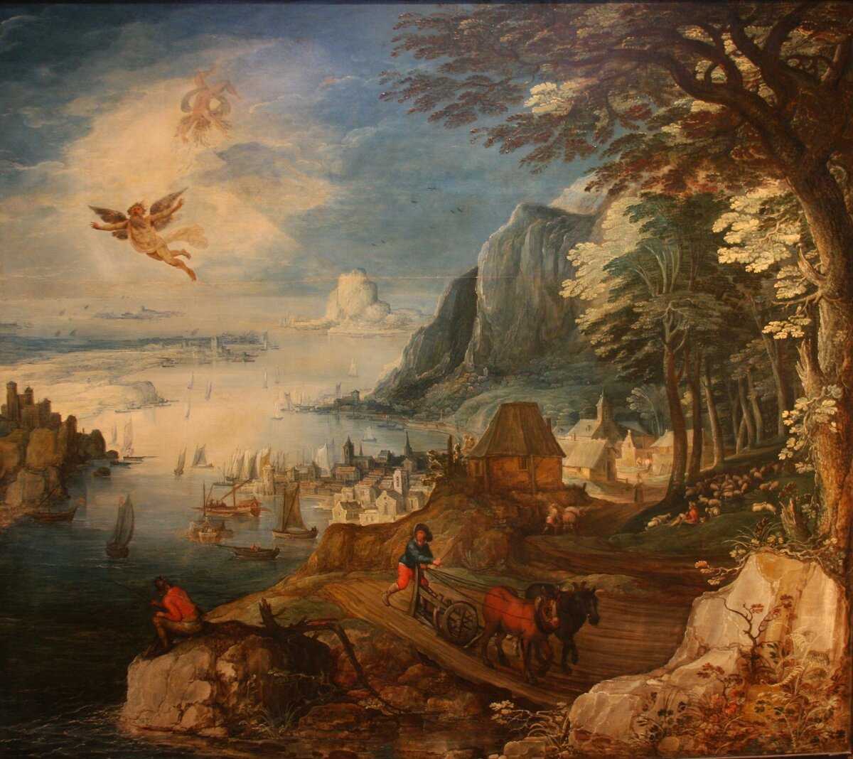 Брейгель, питер старший (bruegel)-пейзаж с паденим икара (рассказ о картине)