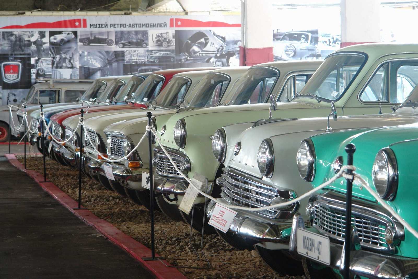 Три музея ретро-автомобилей в санкт-петербурге