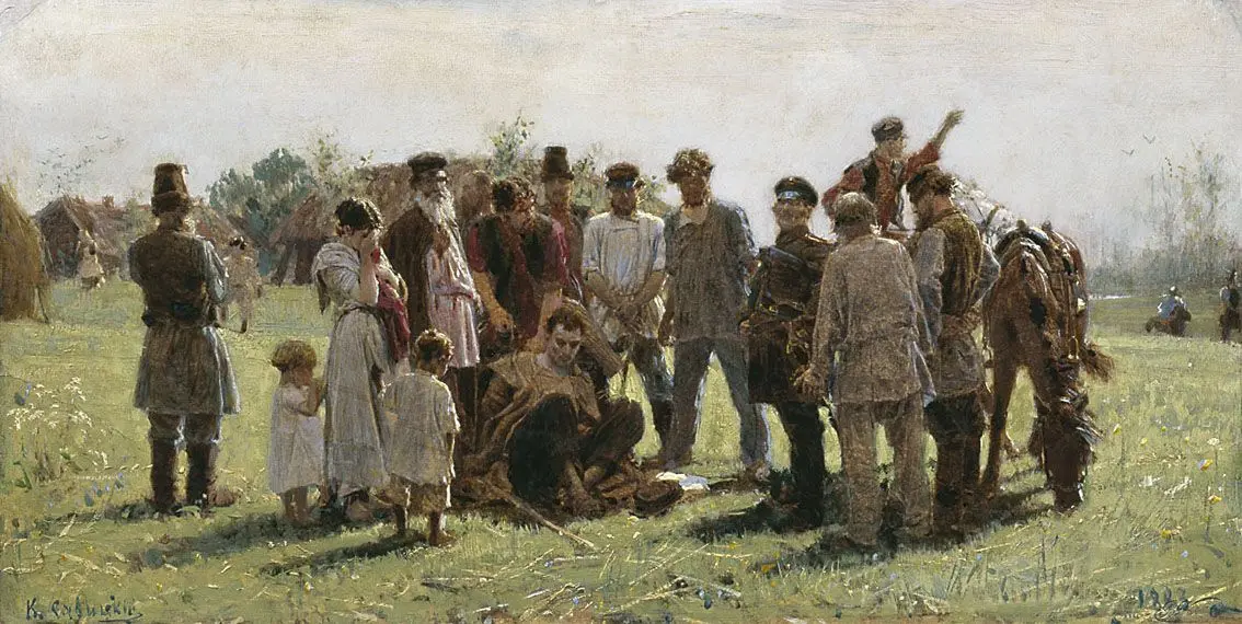 Мечты - Константин Аполлонович Савицкий Холст, масло, 62,5 x 84,5 см Мечты - Константин Аполлонович Савицкий Холст, масло, 62,5 x 84,5 см    Прекрасная картина Константина Савицкого не может не