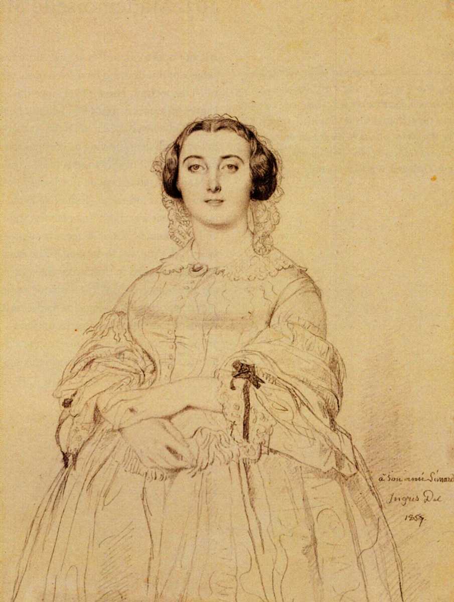 Портрет мадам муассье -portrait of madame moitessier