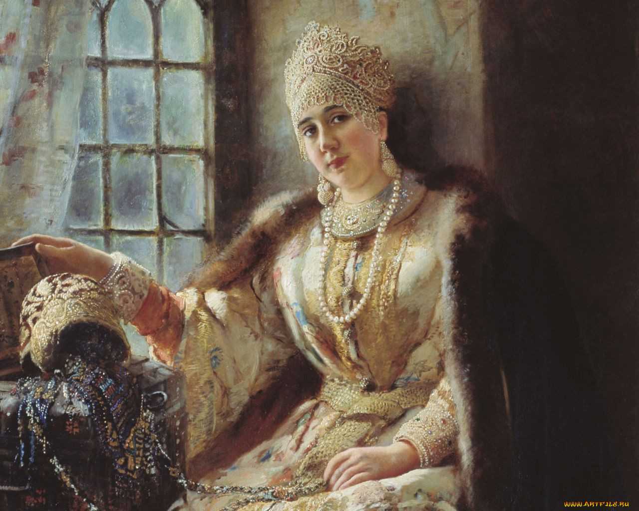 Художник владимир егорович маковский. картина маковского