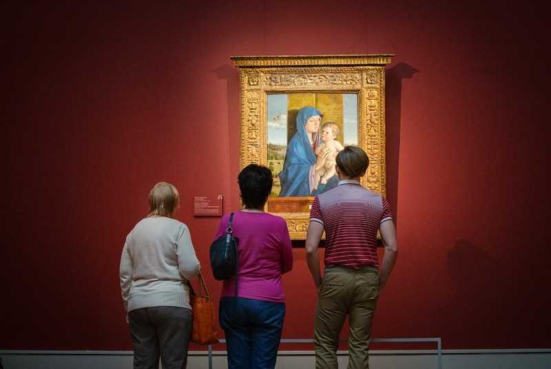 «мадонна с младенцем» кисти перуджино в галерее боргезе