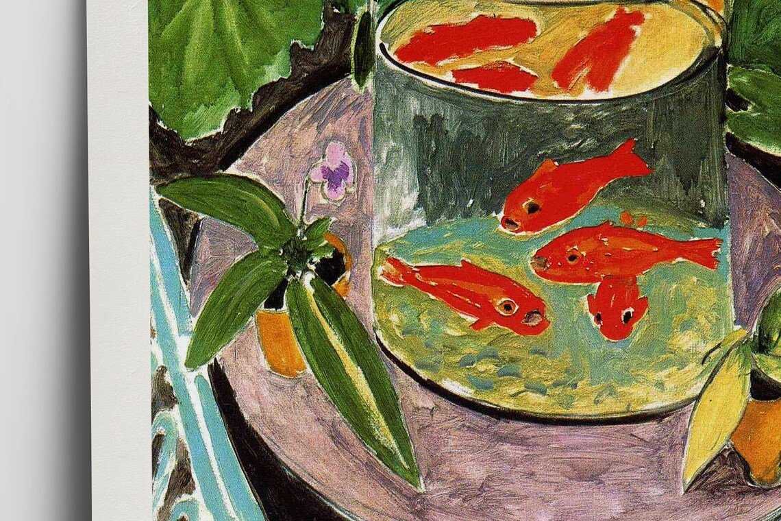 Матисс аквариум с рыбками