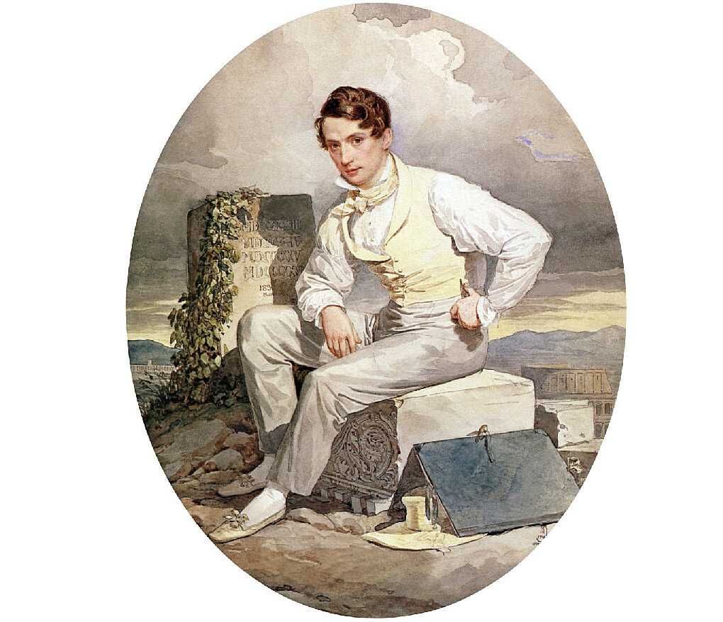 Всадники Парный портрет Е Мюссара и Э Мюссар - Брюллов 1849 Акварель, итальянский карандаш, лак, 69х509Всадники Парный портрет Е Мюссара и Э Мюссар - Брюллов 1849 Акварель, итал