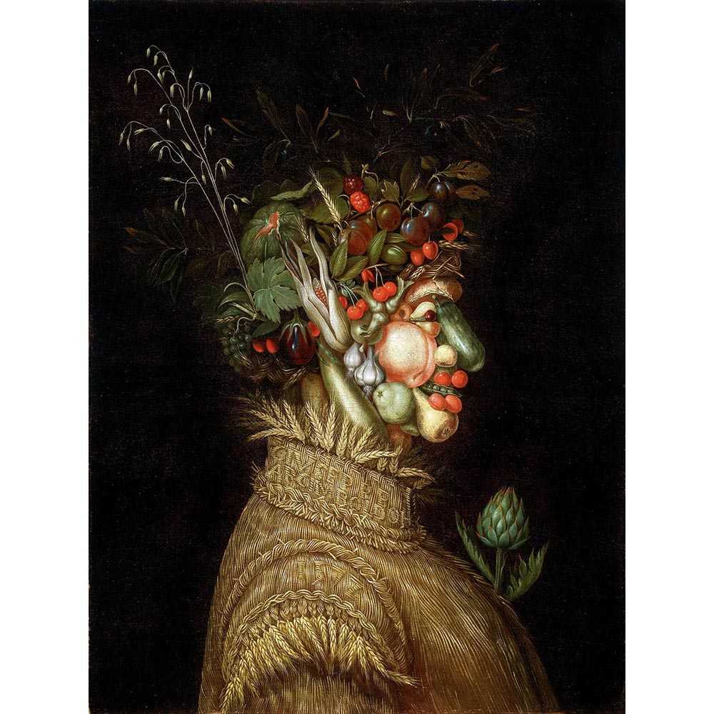 Arcimboldo’s allegories of the seasons