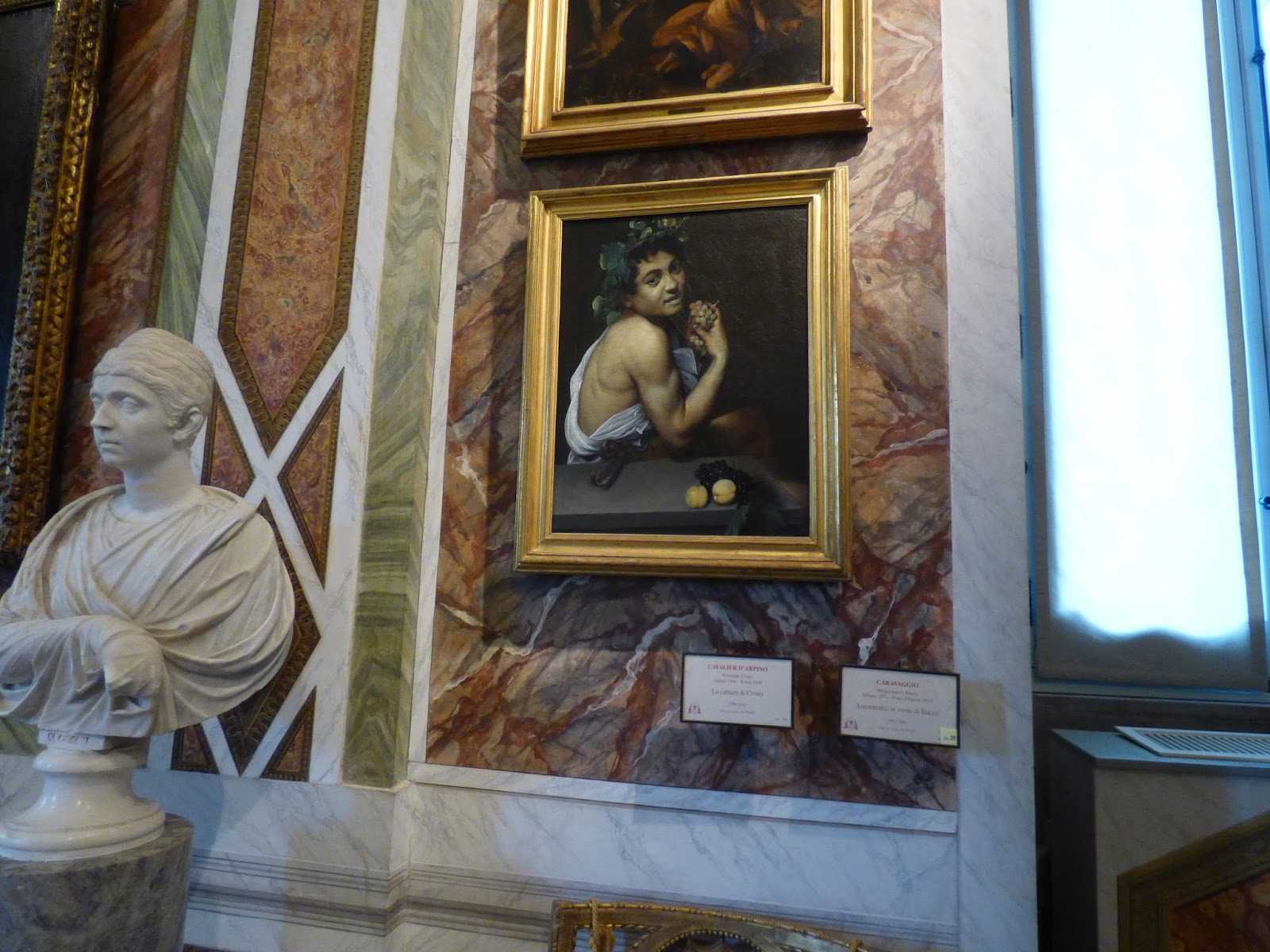 The madonna and child with st. anne (dei palafrenieri) by caravaggio