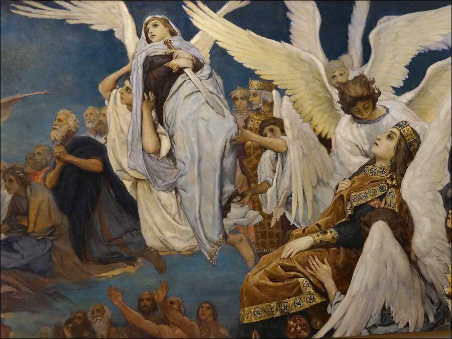 Картина васнецова богоматерь с младенцем. описание картины виктора васнецова «богоматерь с младенцем»