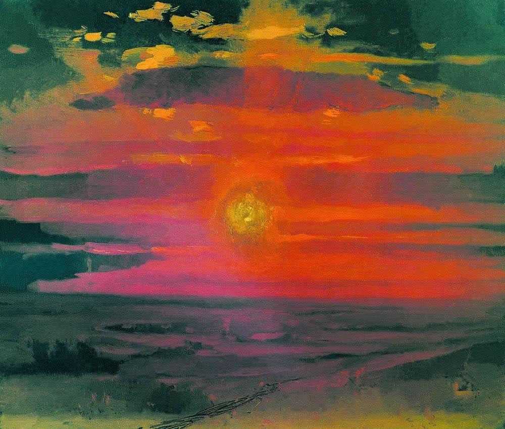 «красный закат», архип иванович куинджи