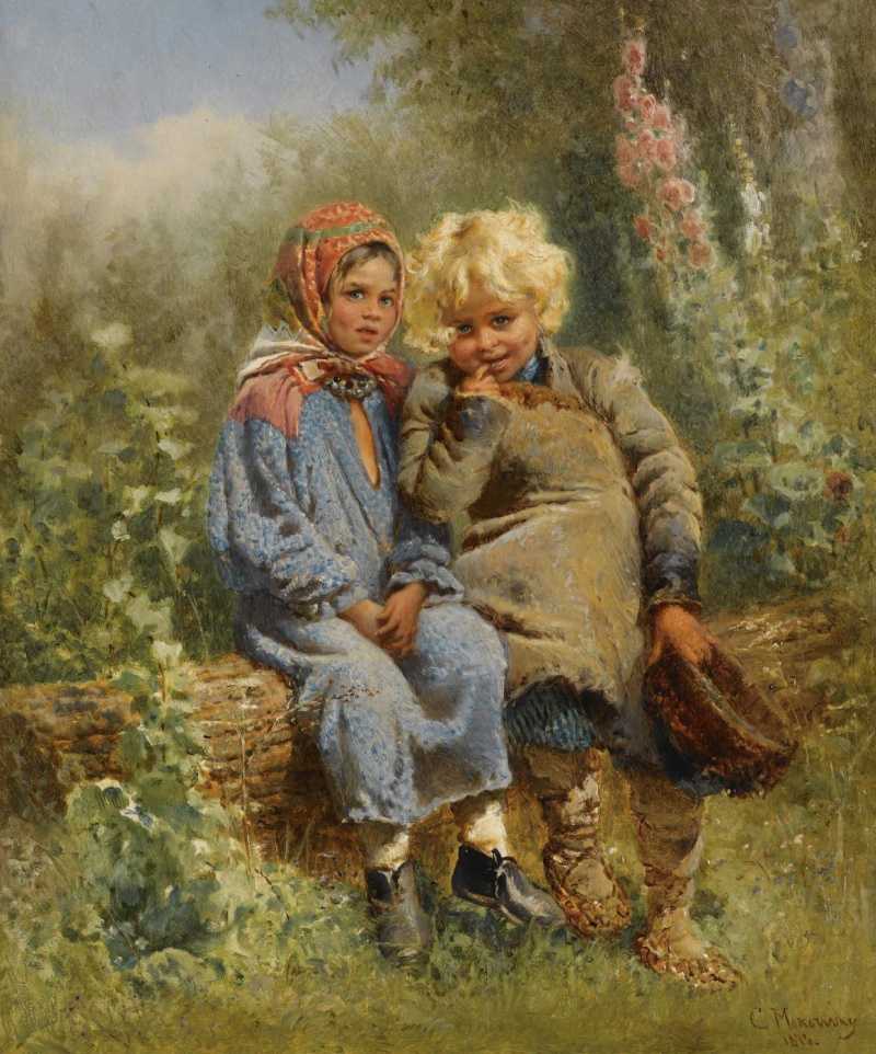 Картина боярышня. нужно сочинение по картине маяковского " боярышня "