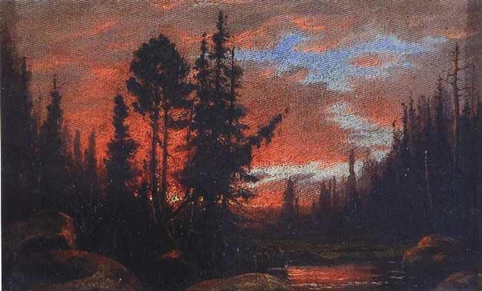 Алексей денисов уральский картины. описание картины алексея денисова-уральского «лесной пожар