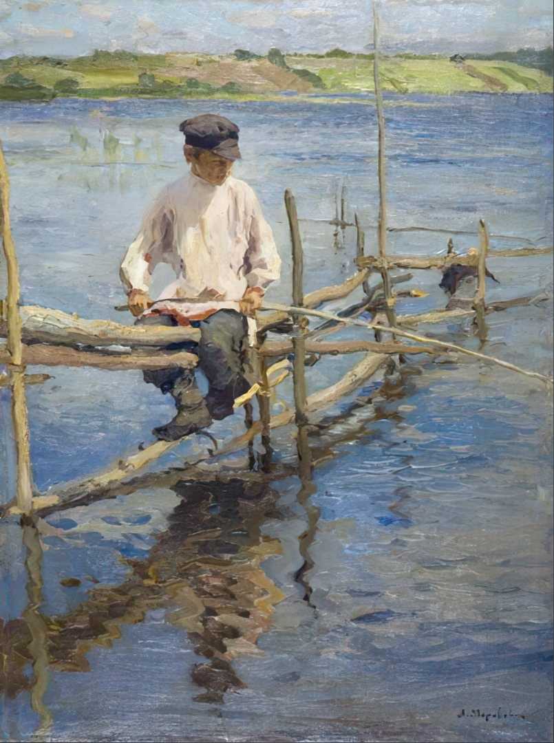 Репин рыболов