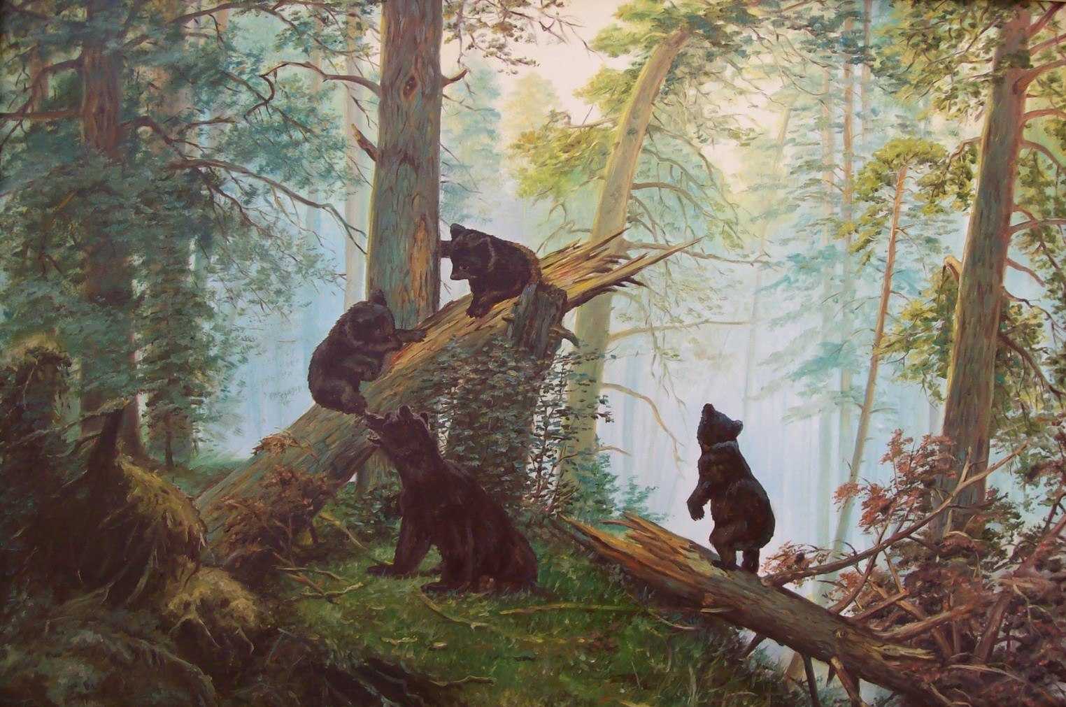 Иван шишкин. картины с названиями и описанием. все картины