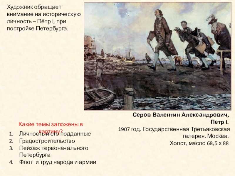 Картины валентина серова - портреты и историческая живопись