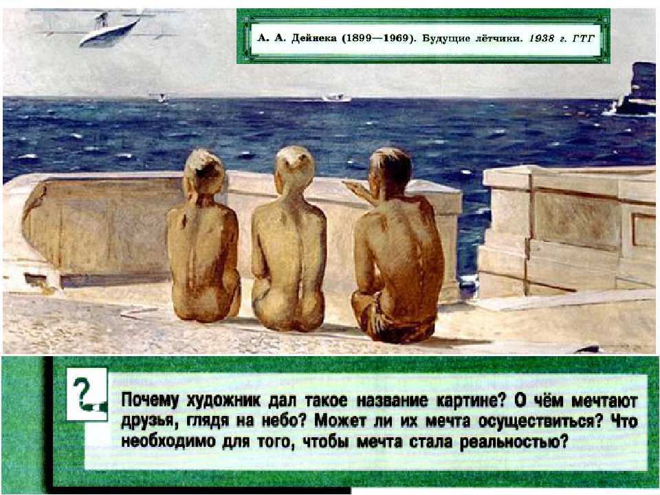 Будущие летчики почему художник дал такое название картине?