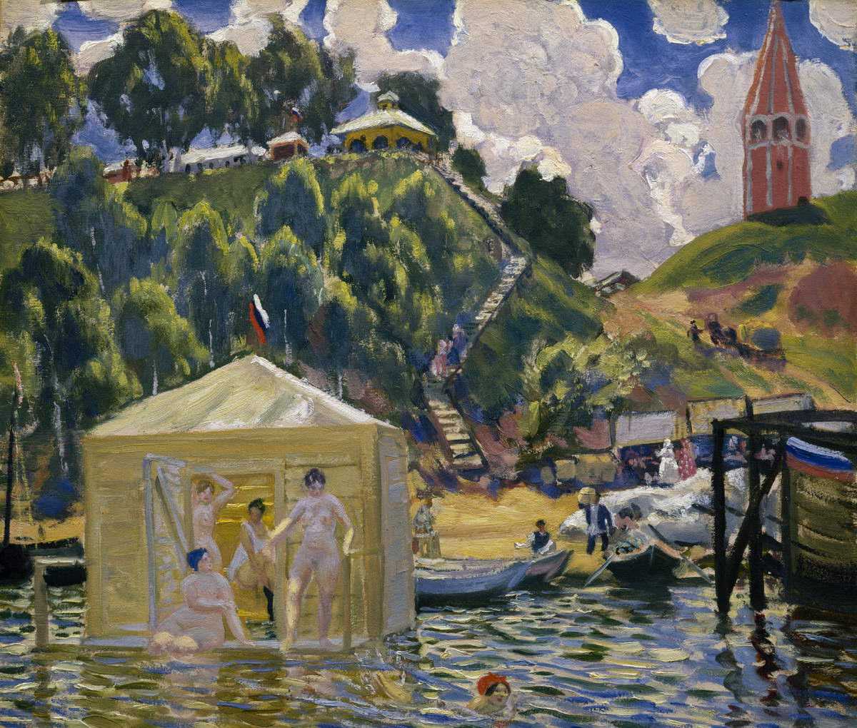 File:1901. portrait of ivan bilibin by b. kustodiev.jpg