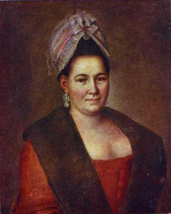 Антропов а.п. портрет м. а. румянцевой. 1764