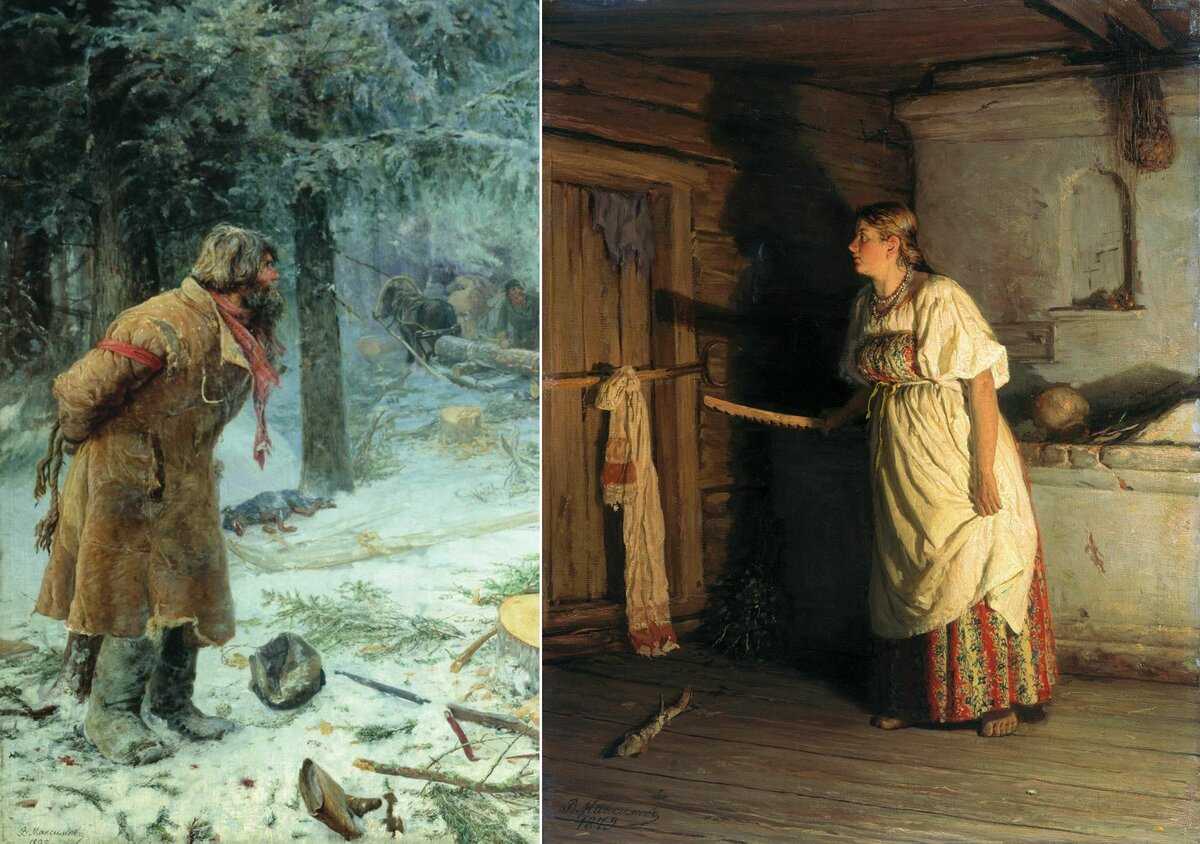 Картина бабушкины сказки. конспект беседы на тему " в.м. максимов - русский художник"