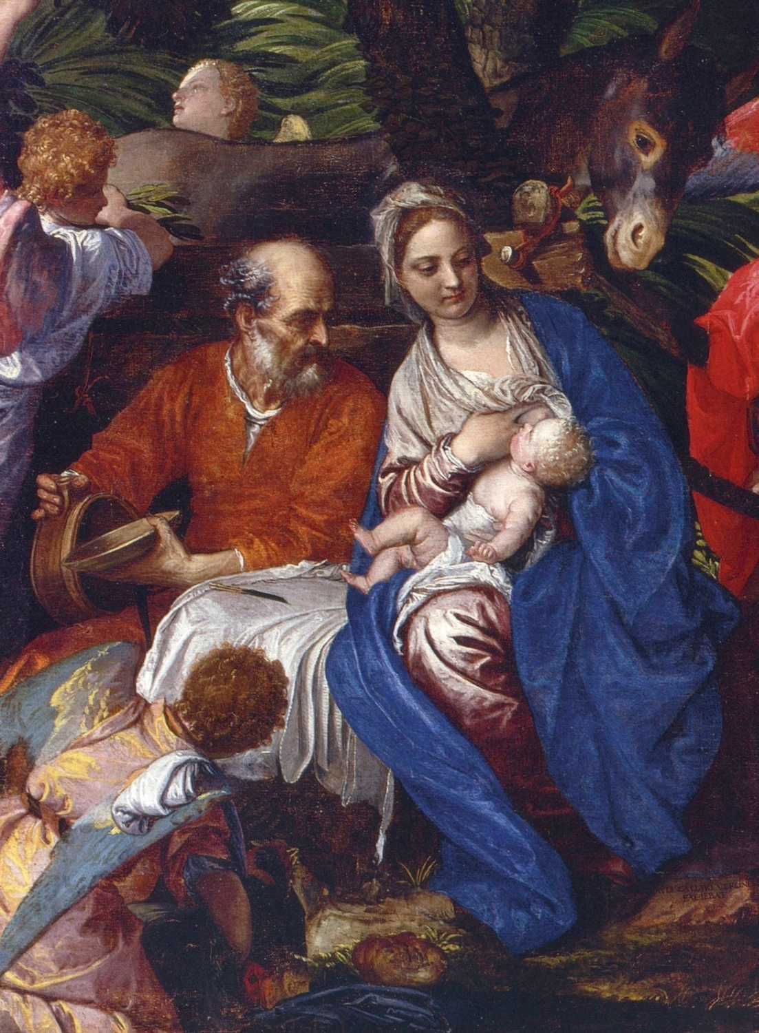 Поклонение волхвов (веронезе) - adoration of the magi (veronese)