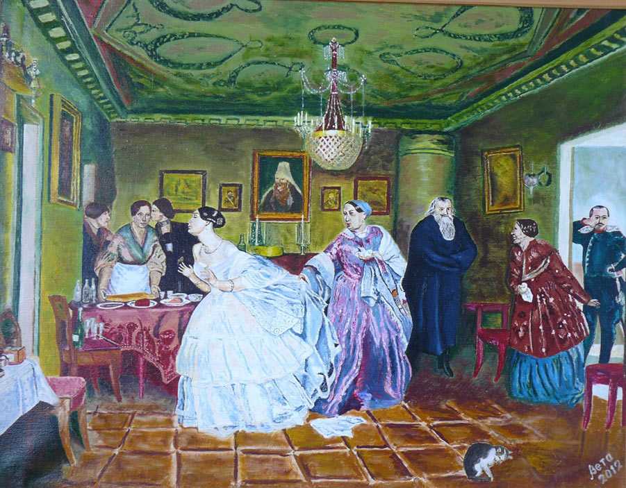 История одного шедевра. «сватовство майора», павел федотов