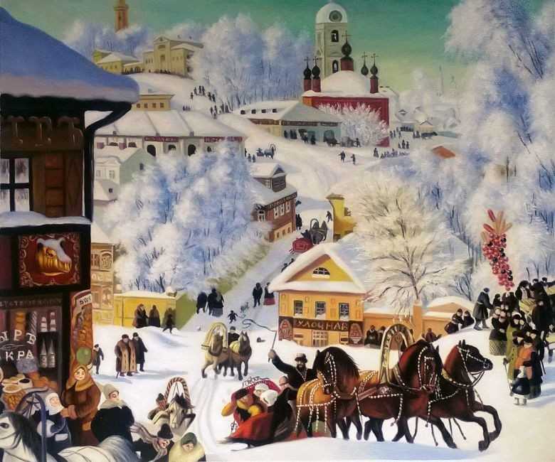 Борис кустодиев работы. новое время россии. биография бориса кустодиева