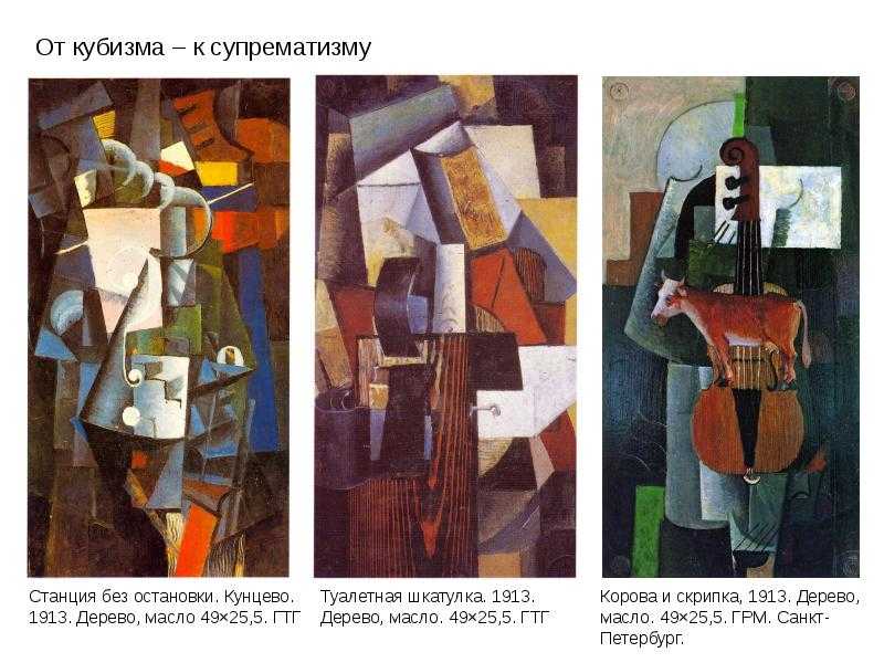 Картины казимира малевича с названиями и описанием кратко