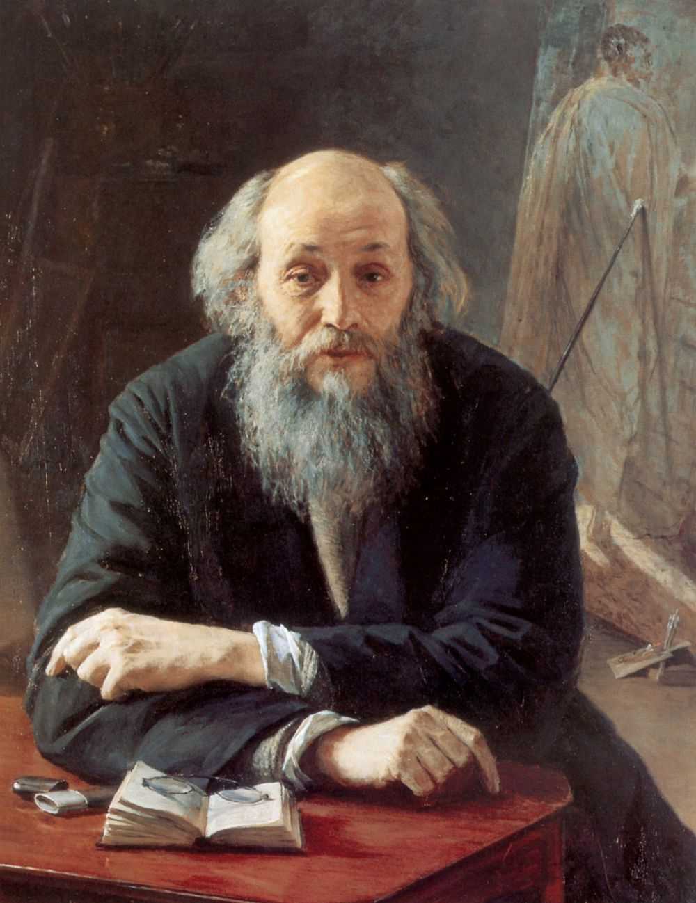 «портрет льва толстого» ге николай николаевич, картина 1887 г.