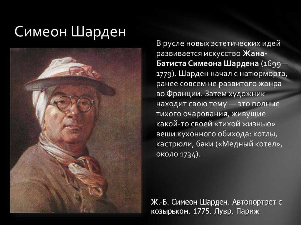 Картина шардена. описание картины жана батиста симеона шардена «натюрморт»